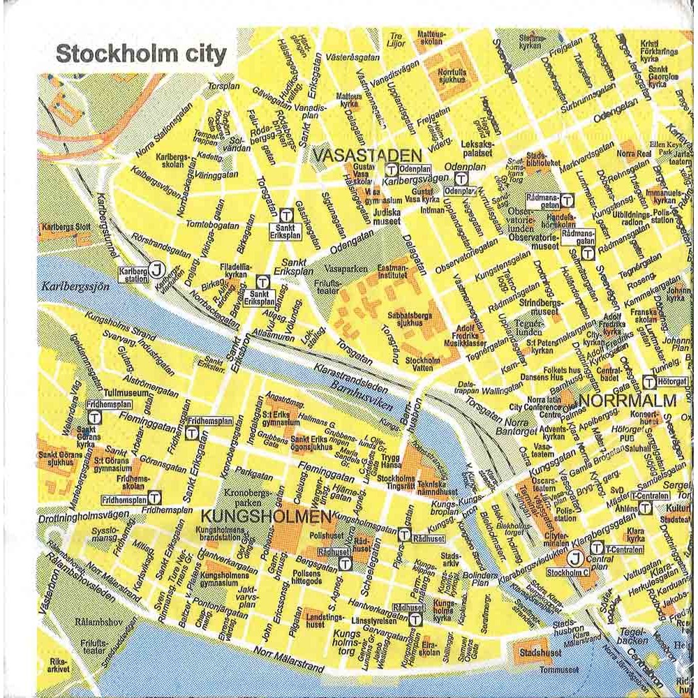Servetter Stockholm city